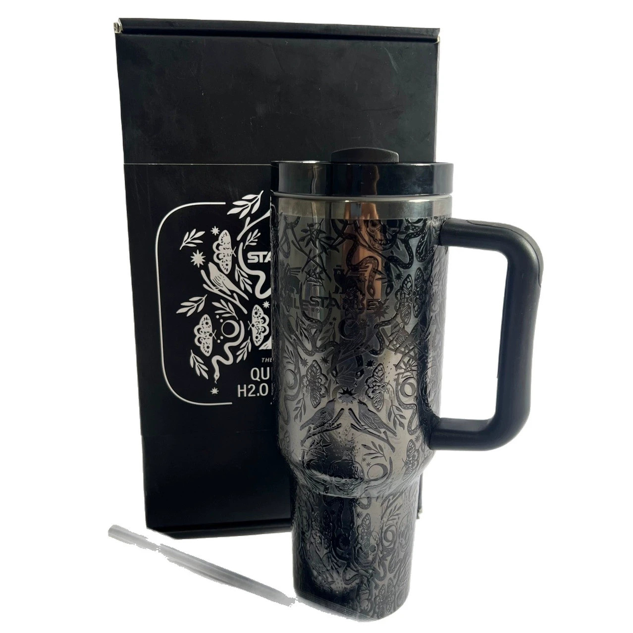 Stanley Halloween Quencher H2.0 FlowState Tumbler | 40oz – Deadly Damask gallery