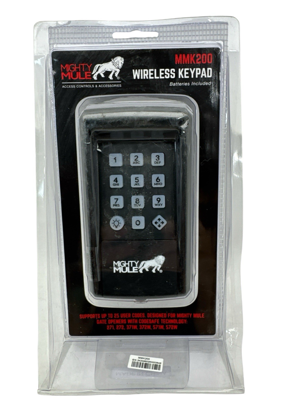 Mighty Mule MMK200 Wireless Keypad For Gate Openers New gallery
