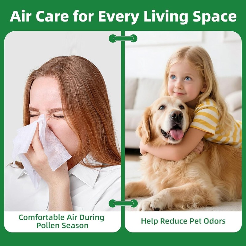 2 Pack 413 Air Filter Replacement - Whole House Air Purifiers,16x25X4 gallery