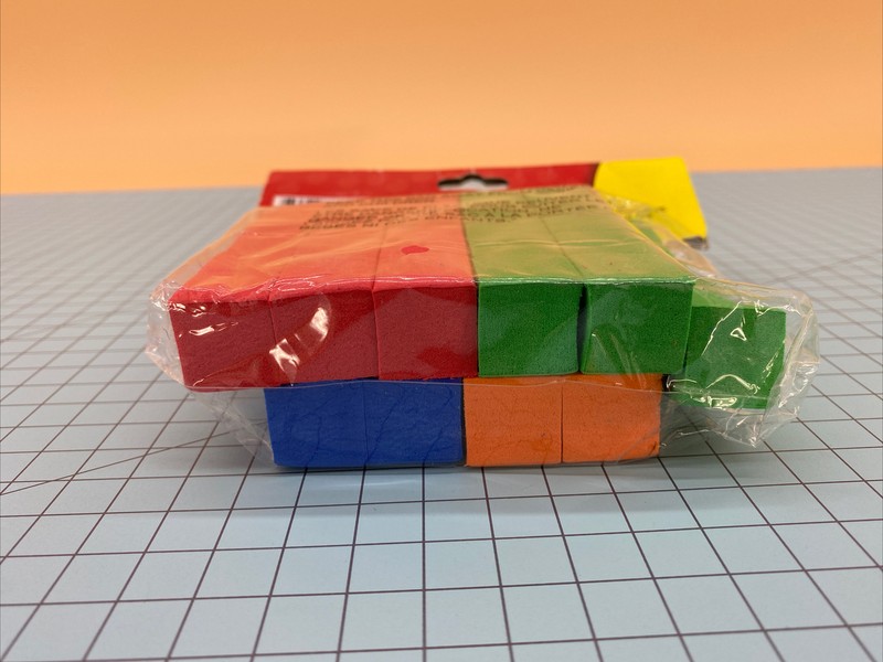Teaching Tree Foam Counting Blocks Multi-colored 50 count Unit New gallery