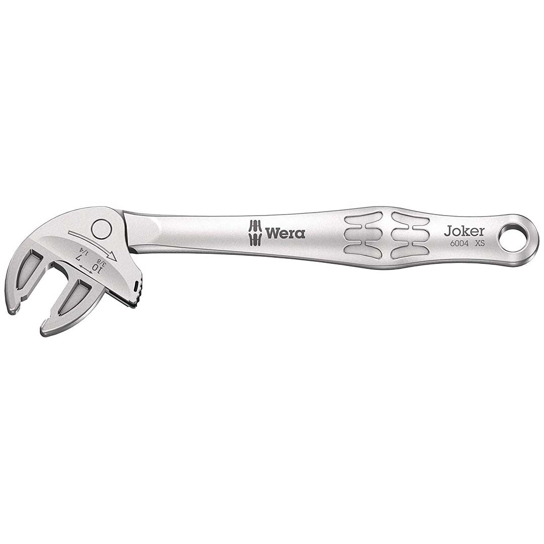 WERA 05020099001 Joker XS Self-Setting Combination Wrench: 7 - 10mm, 1/4" 3/8" gallery