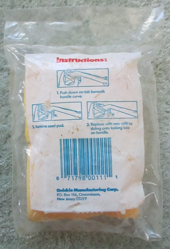 Quickie Automatic Dishwasher Refills ~ Fits Quickie No. 110 ~ 2 #111 Refills gallery