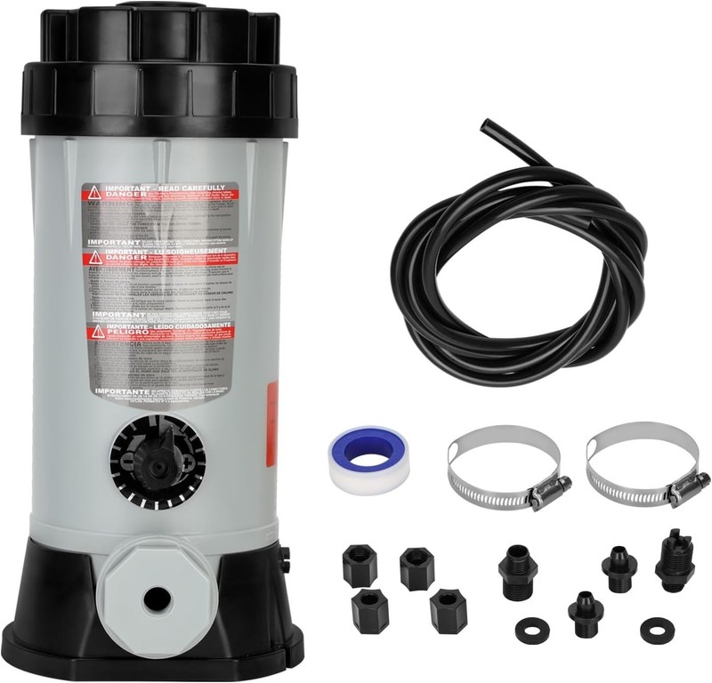 Professional CL220 Off-line Automatic Chlorinator, 9 lbs Capacity for Pool & ... gallery