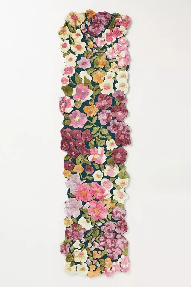 Cassia - Pink, Hand-Tufted Wool & Viscose Soft Area Rug Carpet 4X6 FEET gallery