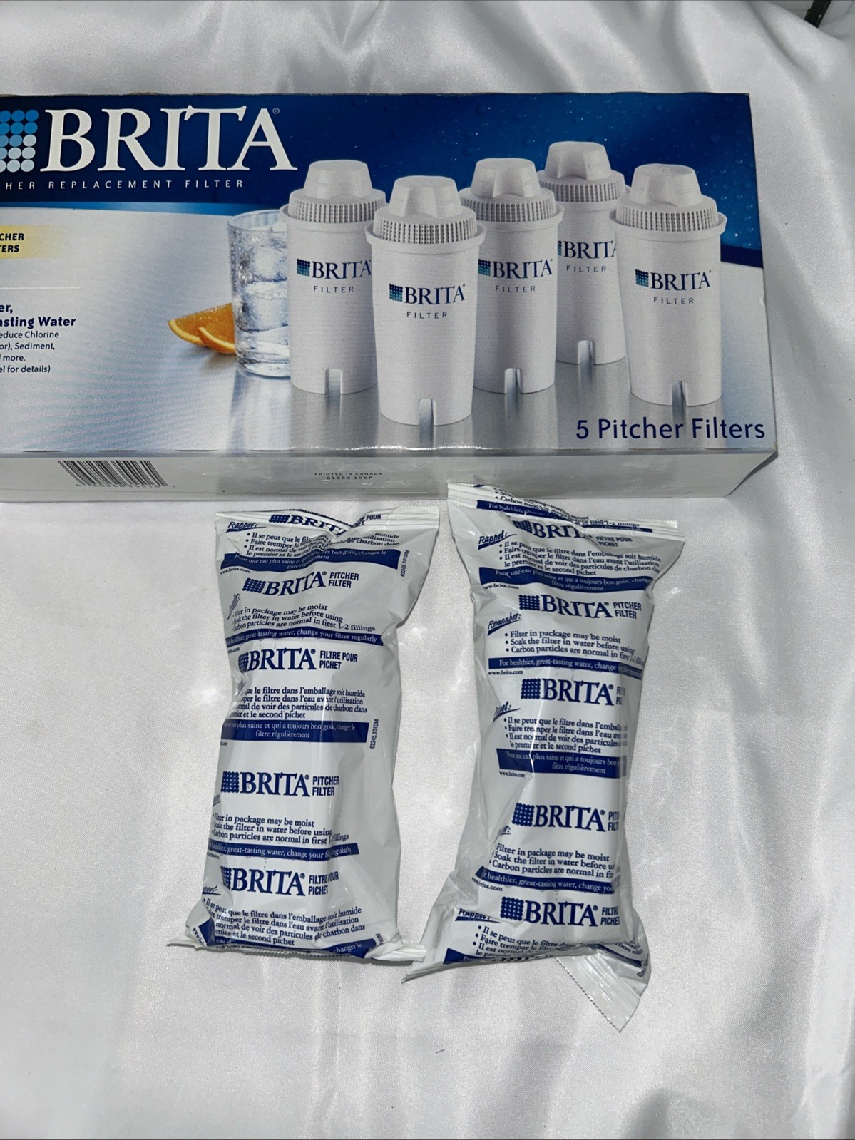 2-Pack Brita Pitcher Replacements Filters Fits All Brita Pitchers 2-Months/40Gal gallery