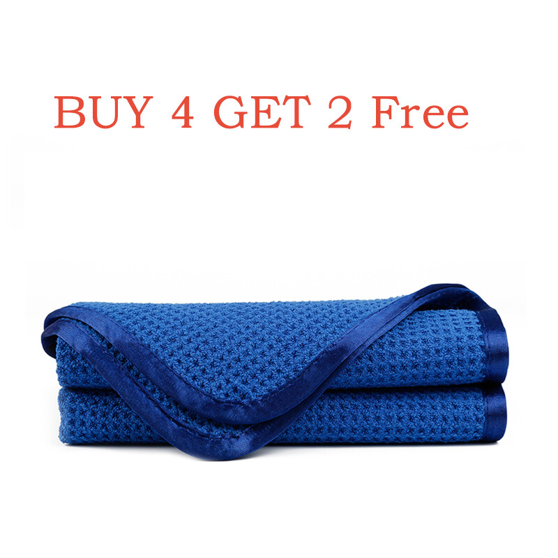 16"x24" Waffle Weave Microfiber Glass Window Home Kitchen Towel Buy 4 Get 2 Free gallery