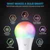 Vont Smart Light Bulbs [4 Pack], WiFi 2.4GHz & Bluetooth 5.0, 9W, 810LM RGB+W gallery