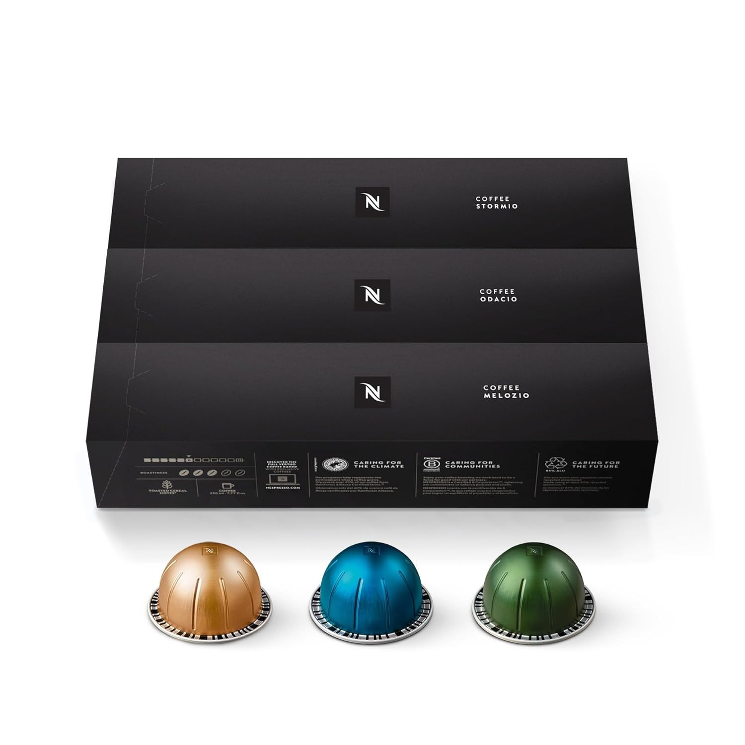 Nespresso Capsules Vertuo, Variety Pack, Medium and Dark Roast Coffee, 30 Count gallery