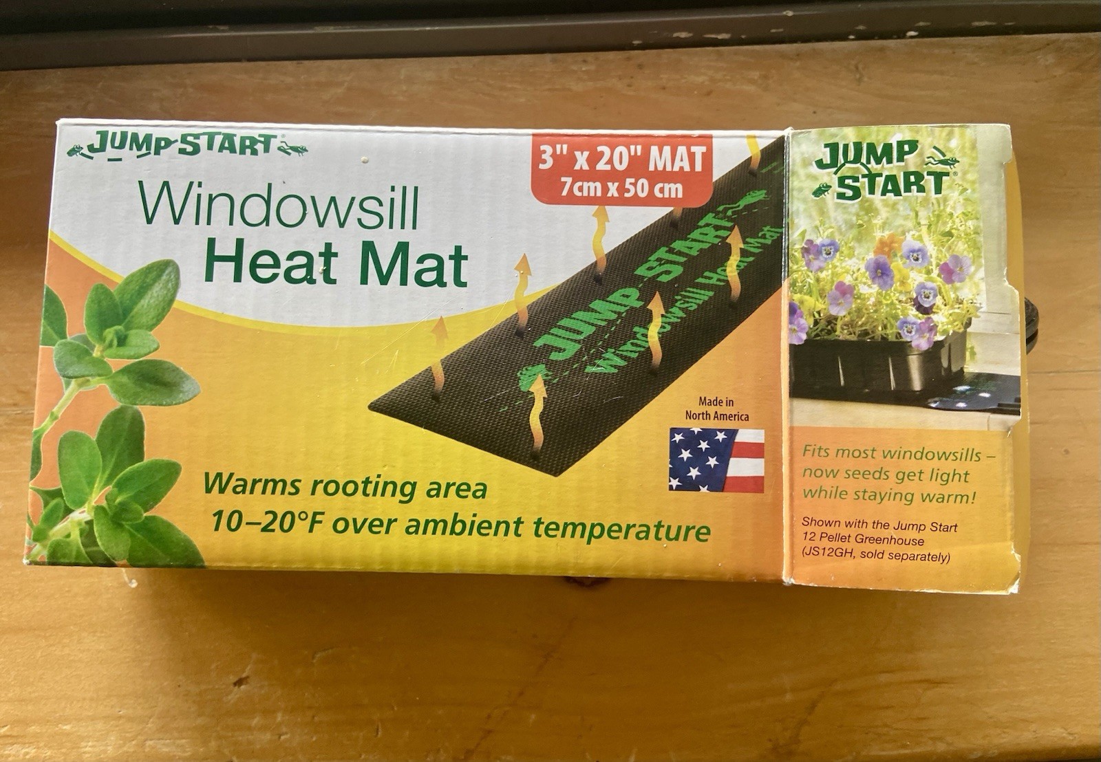 Hydrofarm Heated Mat / Window Sill Jump Start Seedling Heat Mat 3 x 20 in. gallery