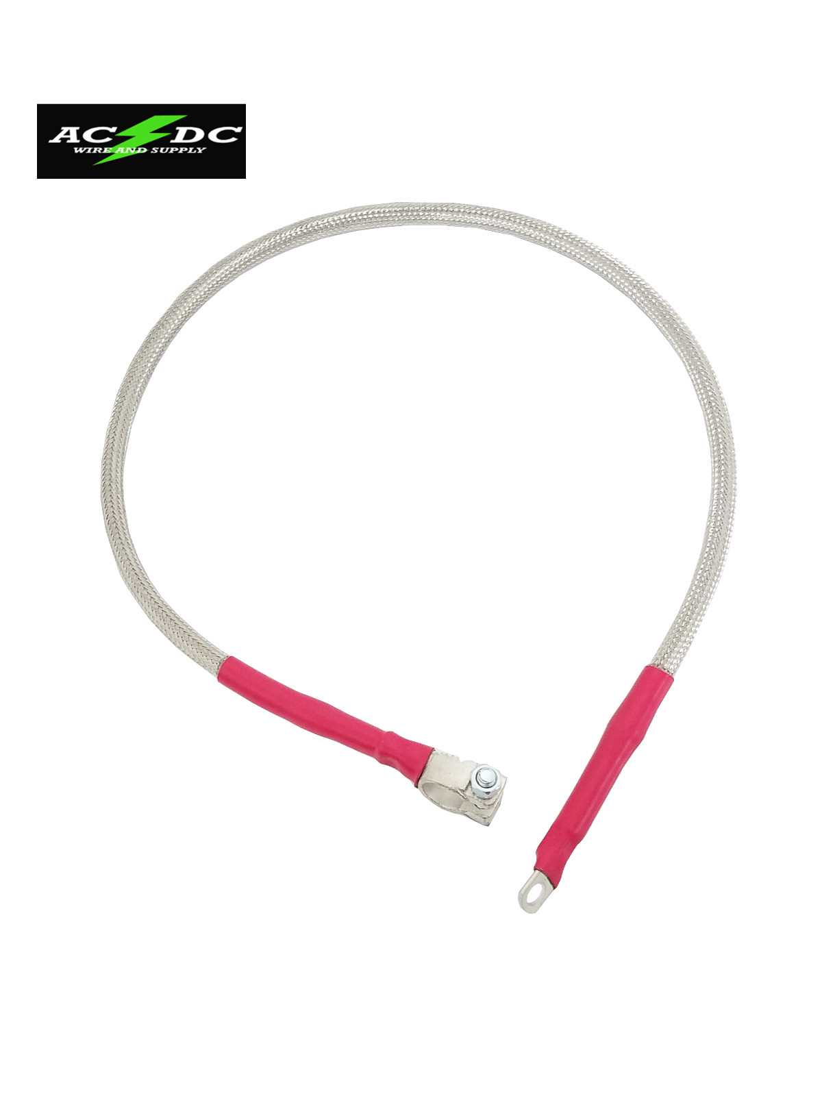 2 Awg Gauge Copper Battery Power cable POS, 304 ss, Car, Truck, RV, Boat, Solar gallery