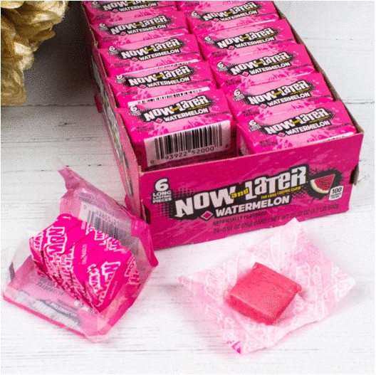 Now & Later Assorted Fruit Candy - 10 Assorted Fruit Flavors - 60 pieces gallery