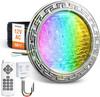 12V AC Pool Lights for Inground Pool, 10 Inch Color Changing LED Pool Light with gallery