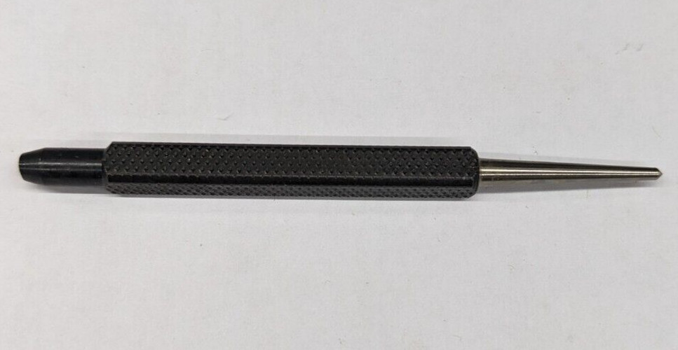 General 1/16" Center Punch Knurled Handle 73-A USA gallery