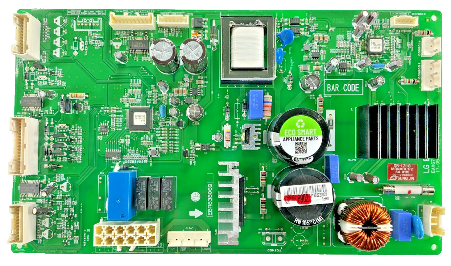 LG Refrigerator Main Control Board EBR83806902 – Professionally Reconditioned gallery