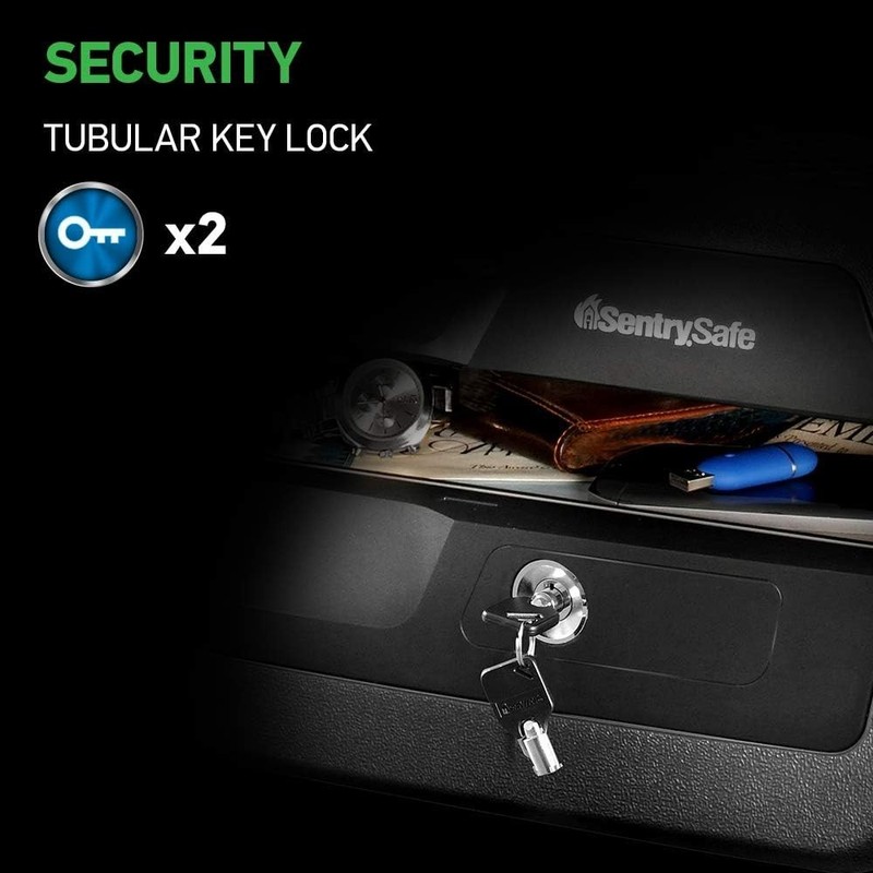 Classified Fireproof & Verified Waterproof Safe - Compact 0.36 Cubic Feet gallery