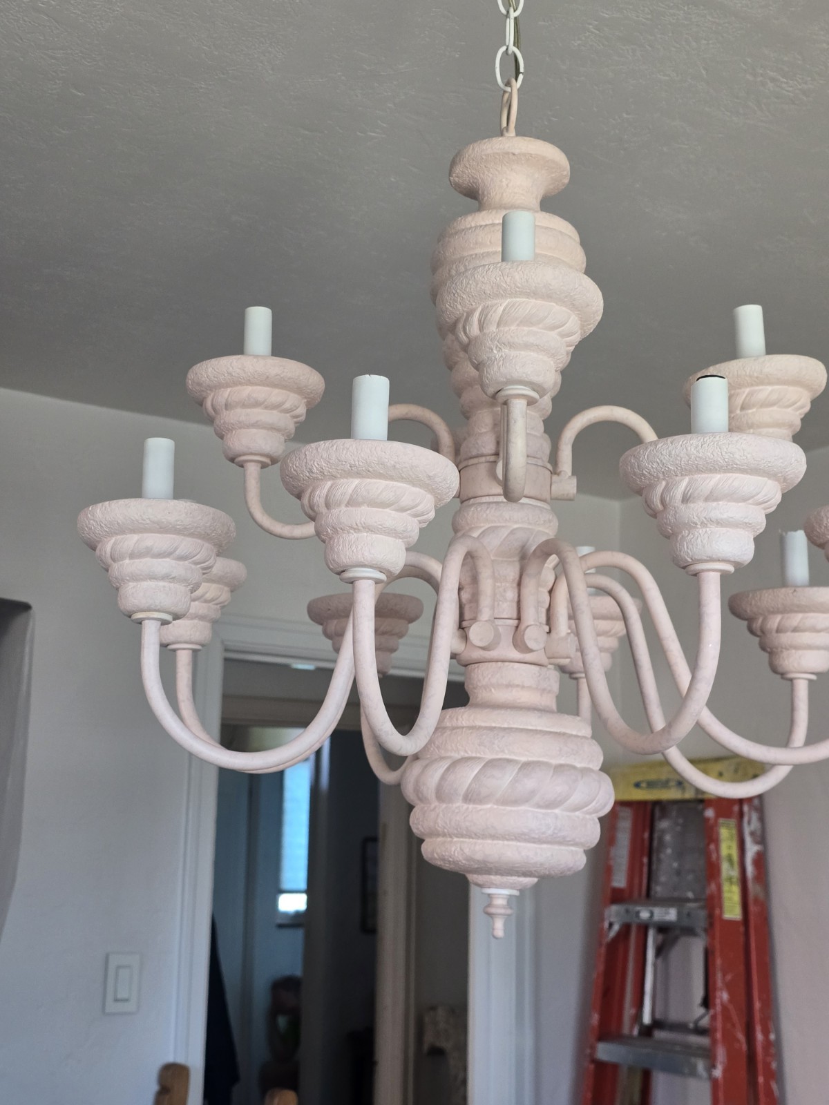 Light Fixture Chandelier Pink Stone Look Chandelier Light Fixture Ceiling Light gallery