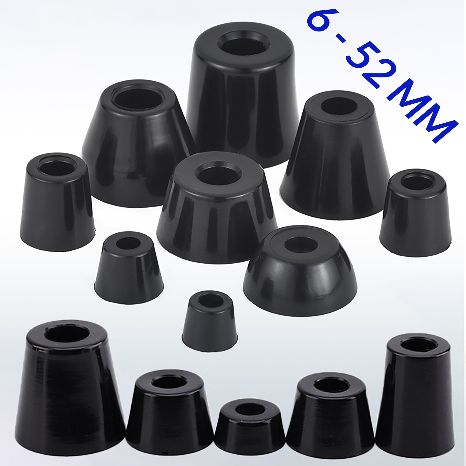 Rubber Feet for Speaker Cabinets Flight Cases Amplifier With Washer Small &Large gallery