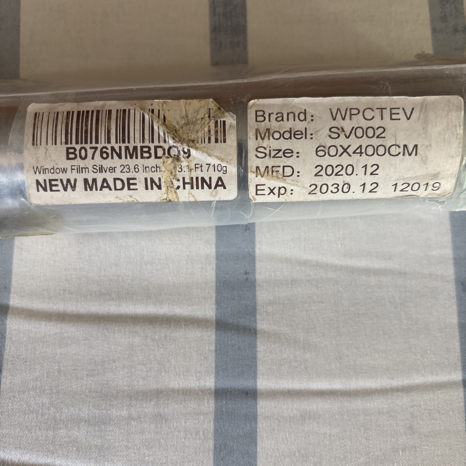 WPCTEV Silver Window Film Model SV002 Exp 12/2030 Open Box New Factory Seal gallery