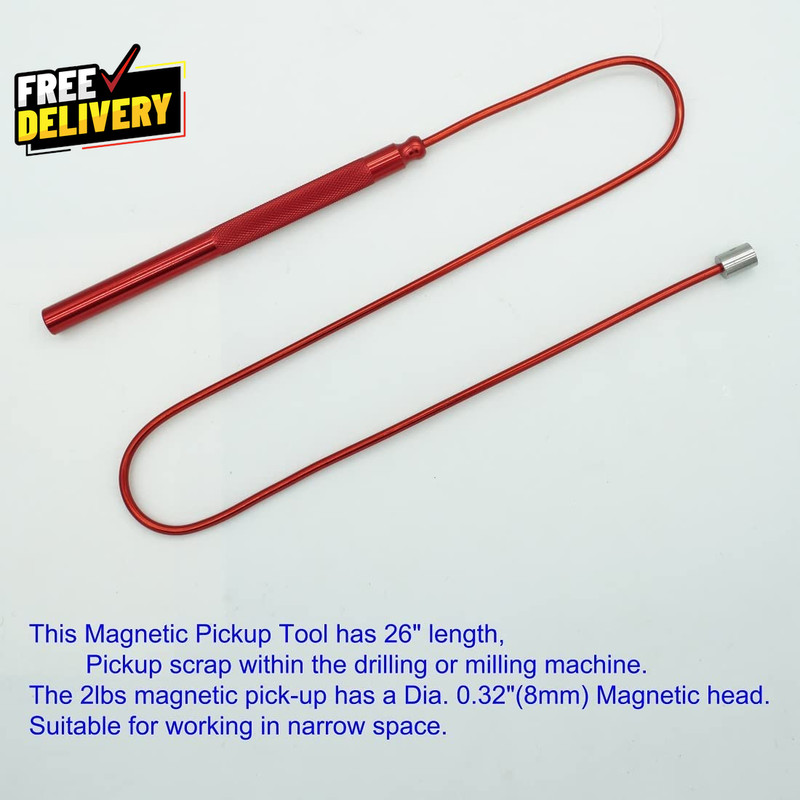 Flexible Magnetic Pickup Tool Set2LB & 5LB 26 Bendable Extension Magnetic Pickup gallery