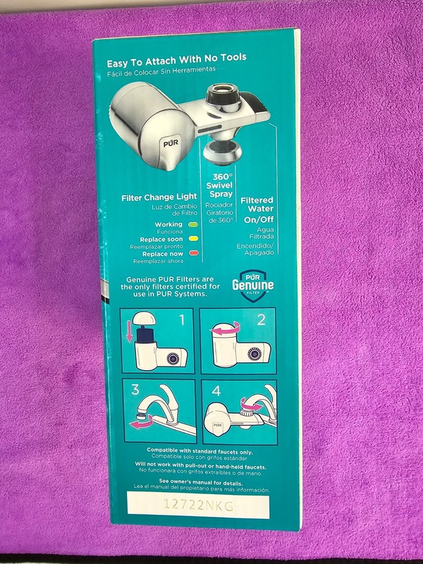 PUR Horizontal Faucet Mount Filter For PUR gallery