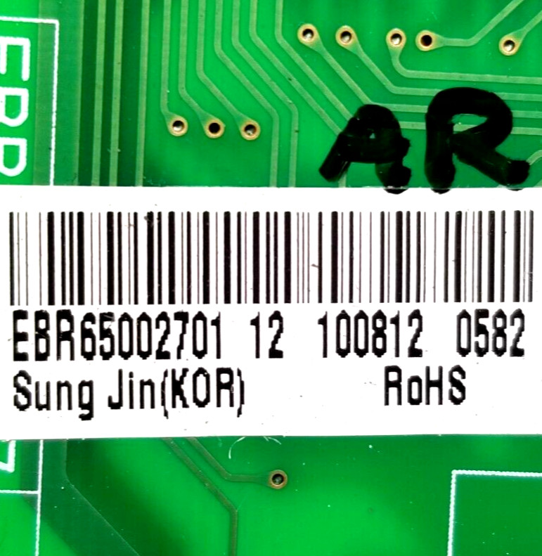 OEM LG Fridge Control EBR65002701 1-Year Guarantee ⭐Free Same Day Ship⭐ gallery