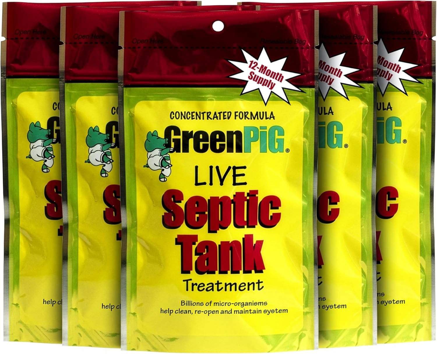 Septic Tank Treatment Packets – Septic-Safe Enzyme Treatment for Preventative Ma gallery