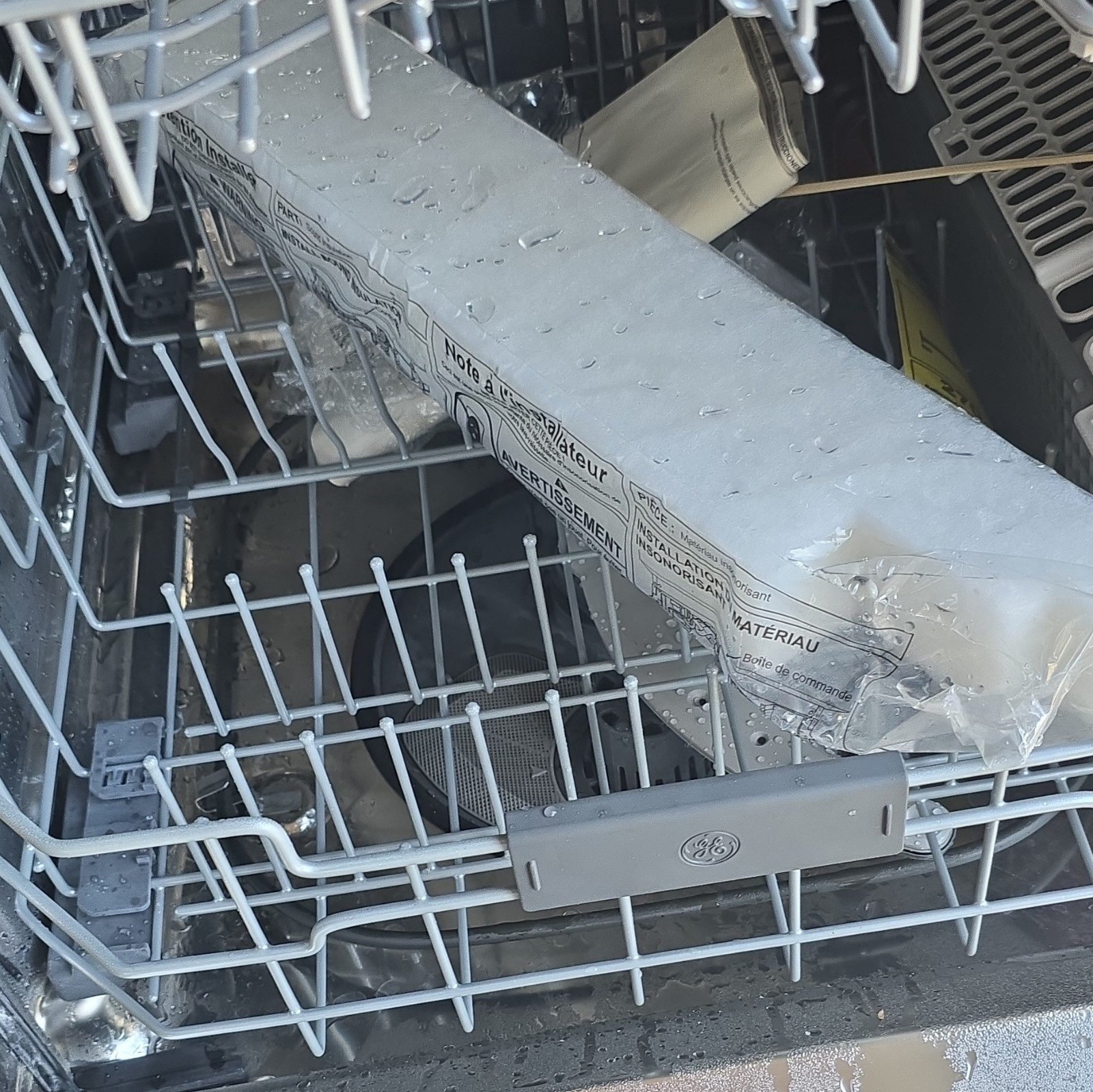 GE Profile GPT145SSLSS Compact Freestanding Dishwasher Gray Display, SS Tub. New gallery