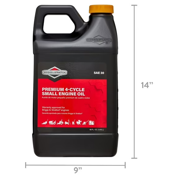 Briggs & Stratton 4-Cycle 48 Oz Oil SAE-30 for Small Engines pack of 2 gallery