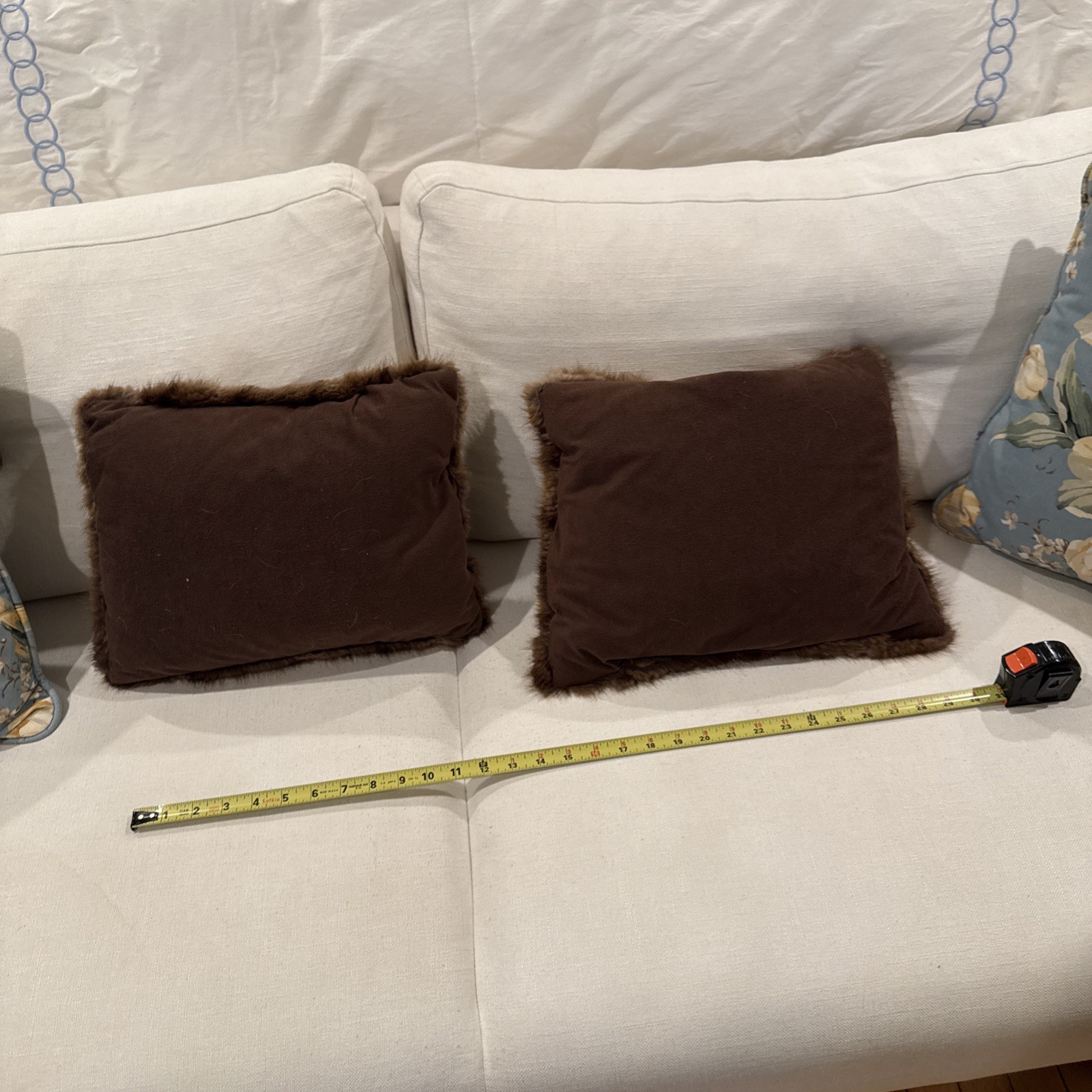 Two Real Mink Pillows gallery