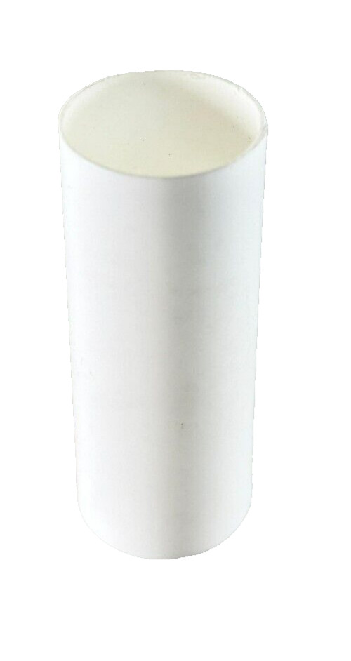 2.3 Inch White Plastic Candle Cover Sleeves, Chandelier Socket Sleeves Lot of 12 gallery