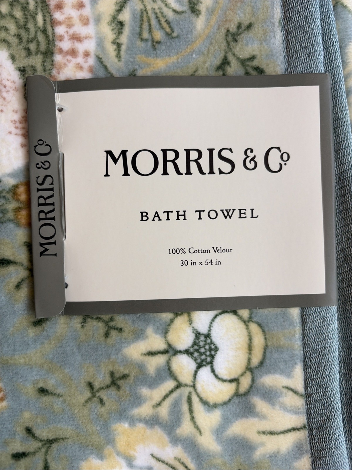 NWT William Morris & Co. 2pc Strawberry Thief Bath Towel Set gallery