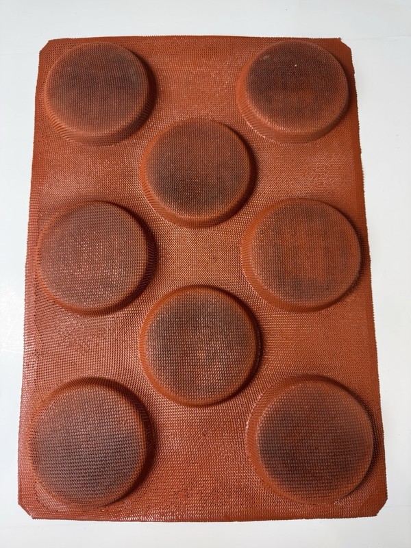 Subway Silform 1504 Non-Stick Silicone Bread Form Baking Liner Mould, 4in Round gallery