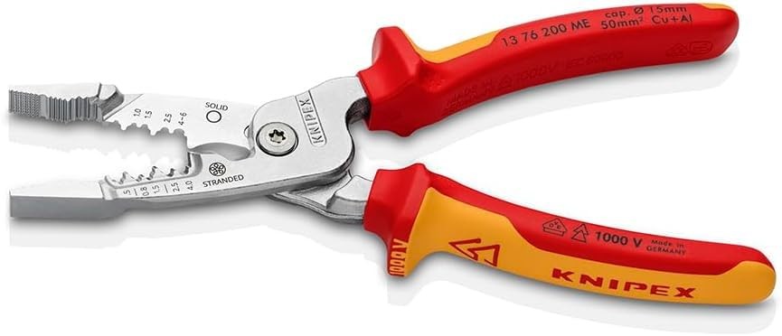 Multi Coloured Wire Stripper Multifunctional Electrician Pliers High Capacity... gallery