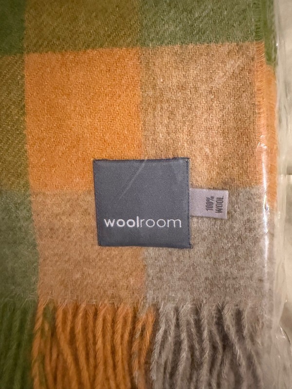 Beautiful multicolor Shetland Wool Throw from made in UK gallery