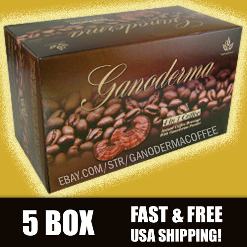 Ganoderma 4 in 1 Coffee w/ creamer - 5 box (100 ct) - Free Shipping! gallery