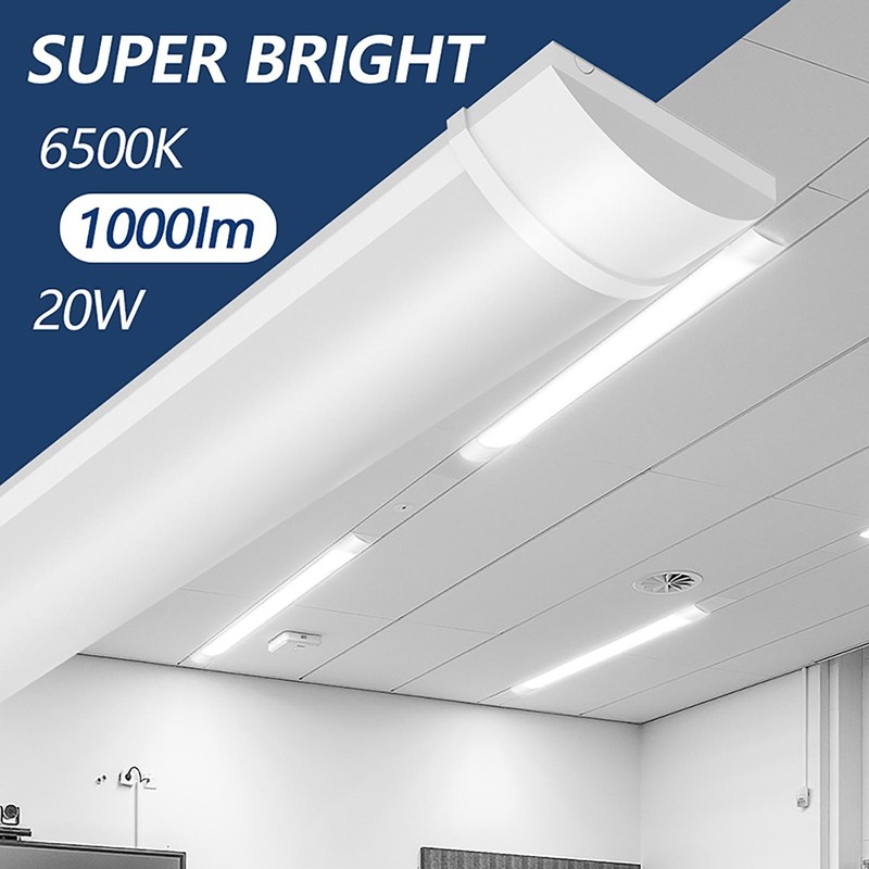 LED Ceiling Tube Light Bar Linear Batten Lamp Lighting Home Shop Fixtures bright gallery
