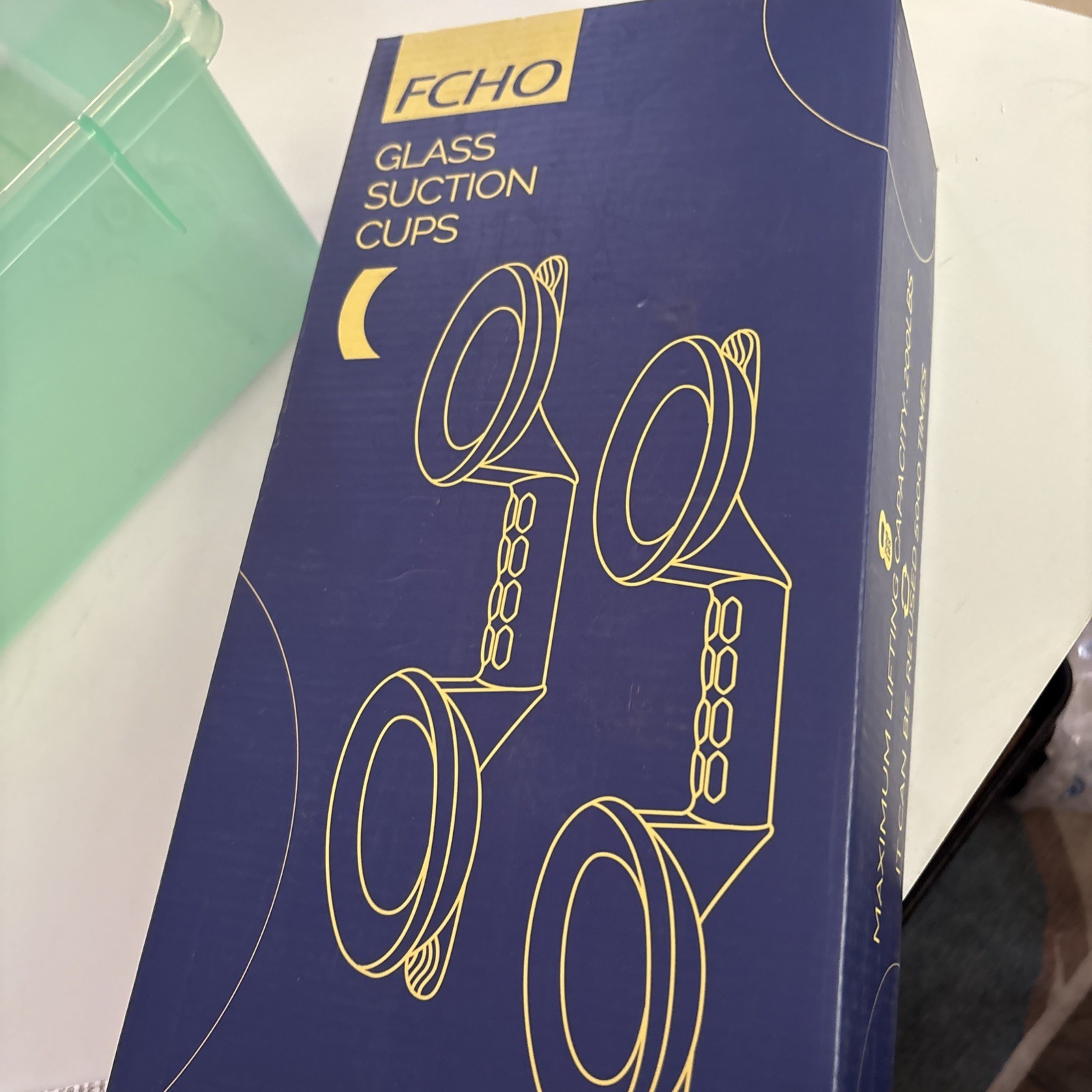 FCHO Glass Suction Cups 200 Pound Capacity New In Box 2 Pack gallery