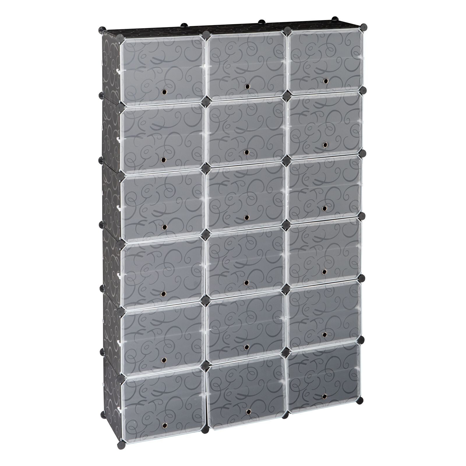 12-Tier Portable 72 Pair Shoe Rack Tower Shelf Storage Cabine Organizer 36 Grids gallery