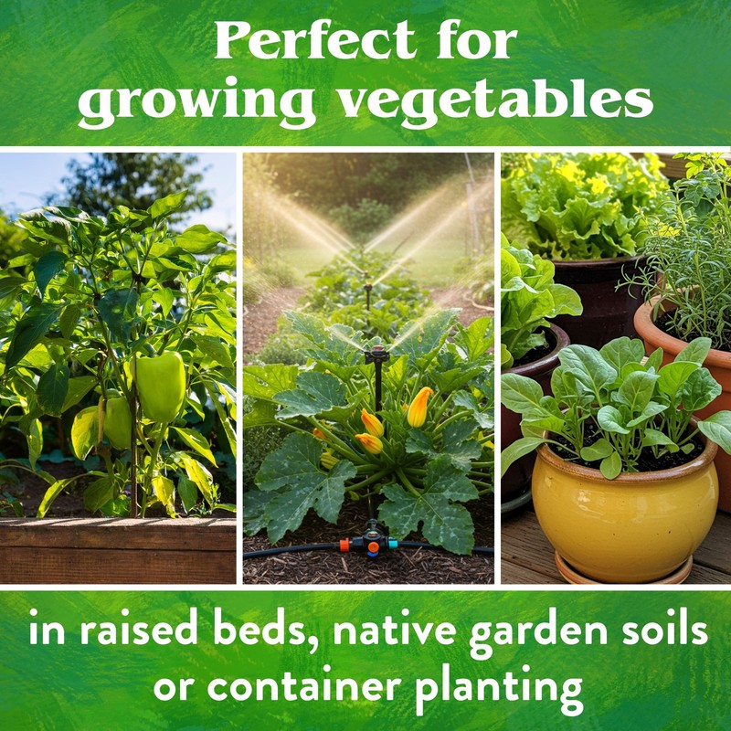 Down to Earth (#DTE01254) Vegetable Garden Fertilizer 4-4-4 25# bag gallery