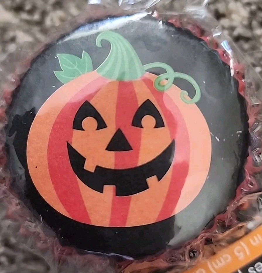 Treat City Baking Cups Papers Halloween Happy Pumpkin Solid Print 2" Cup gallery