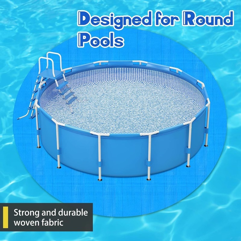 Durable 18 Ft Pool Ground Cloth Extends Life Waterproof Underlayment Protection gallery