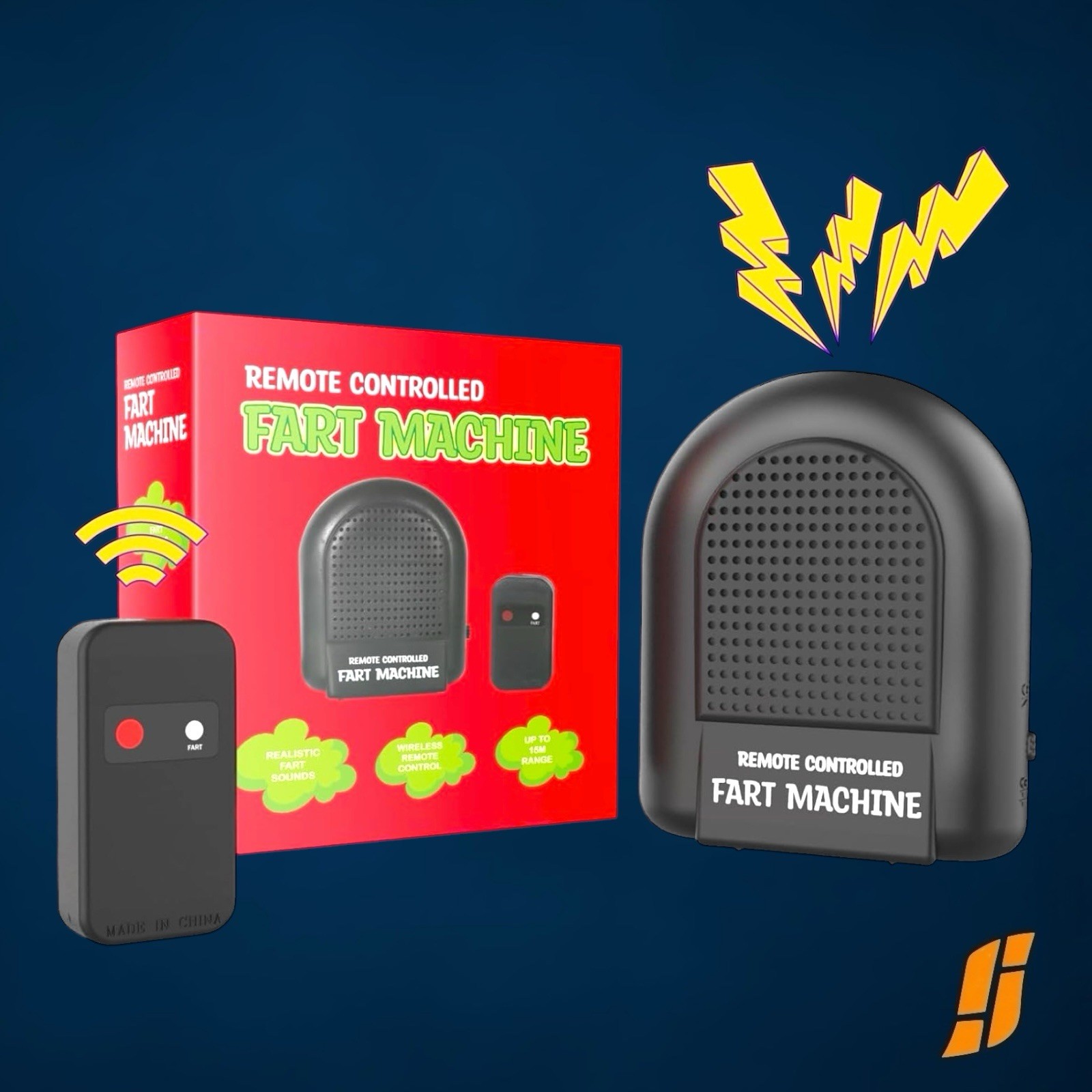 Fart Machine with Remote, Fart Machine Prank Pocket Size April Fools' Day gallery