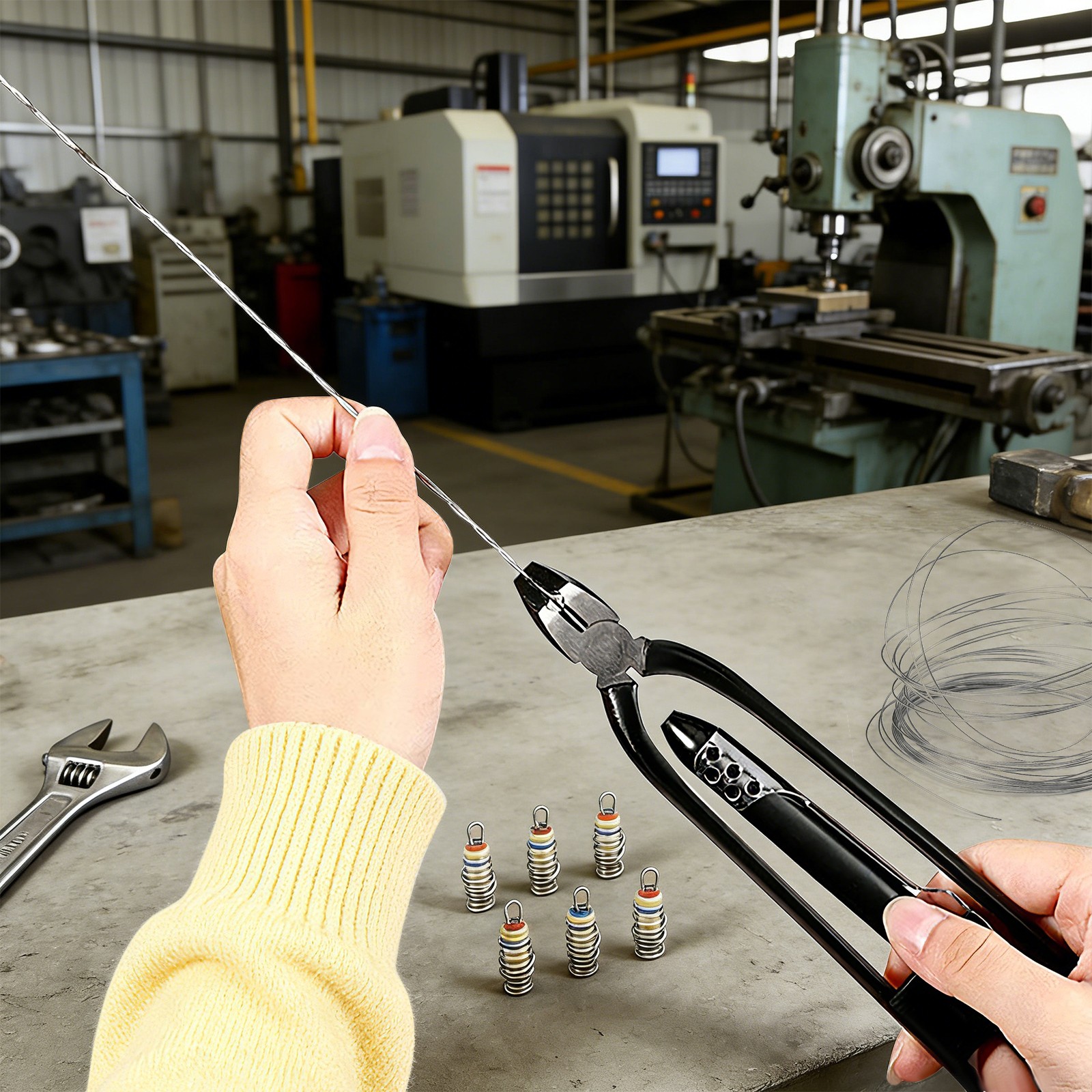 Safety Wire Plier Lock Wire Twisting Tool Winding For Aircraft & Auto Industry gallery