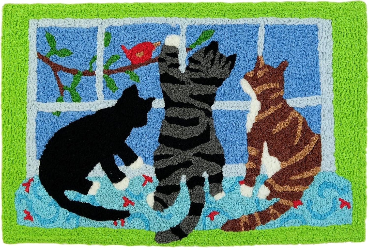 Jellybean Catch The Pretty Bird Accent Rug 20x30 Washable Indoor Outdoor gallery