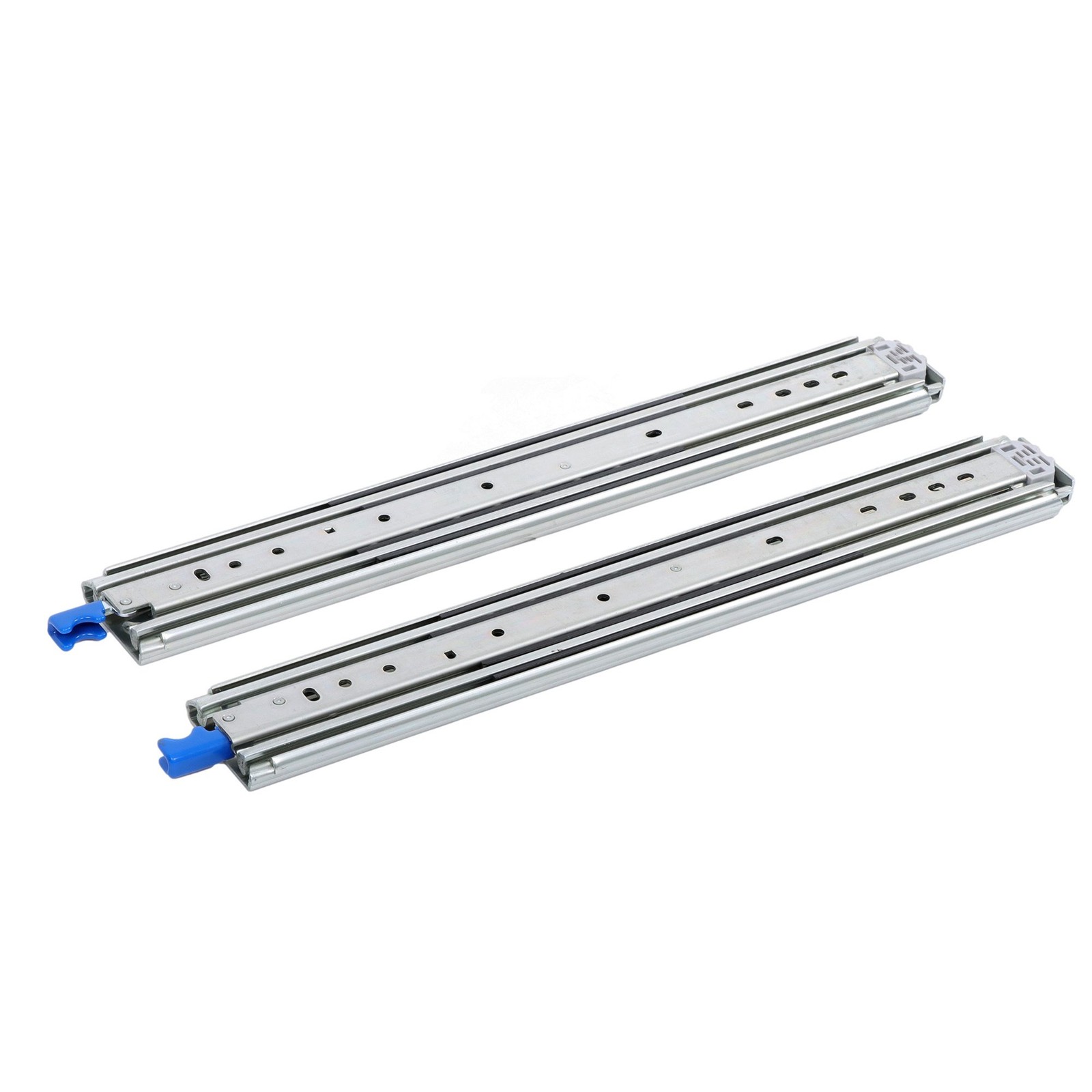 20" Locking Drawer Slides 250lb Heavy Duty Ball Bearing Full Extension With Lock gallery