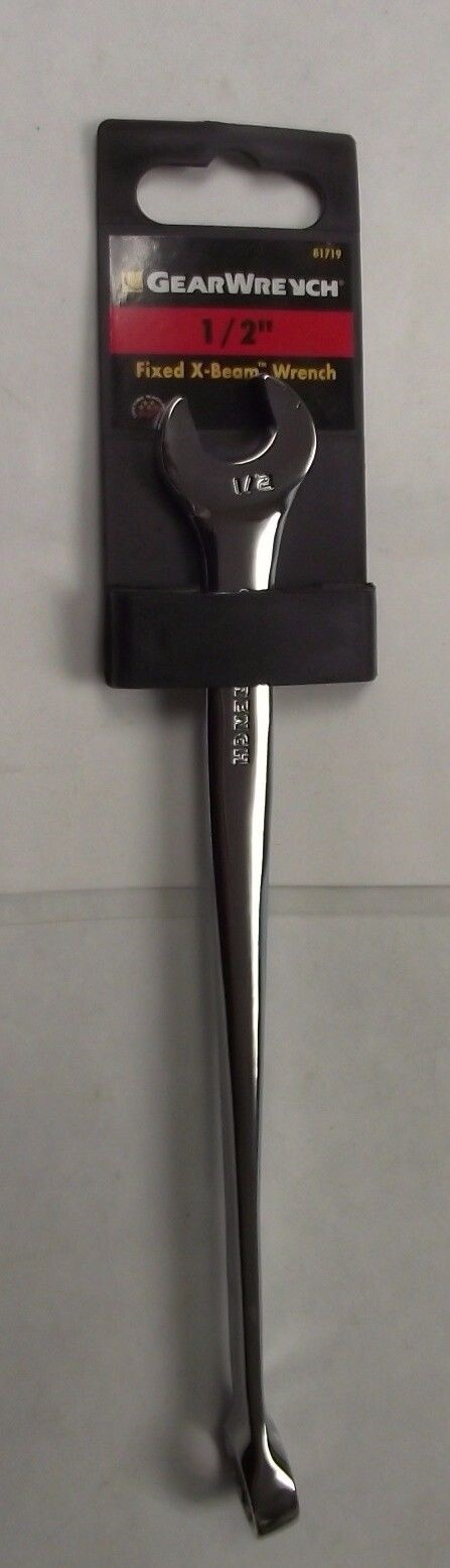 GearWrench 81719 - 1/2 X-Beam Combination Non-Ratcheting Wrench gallery
