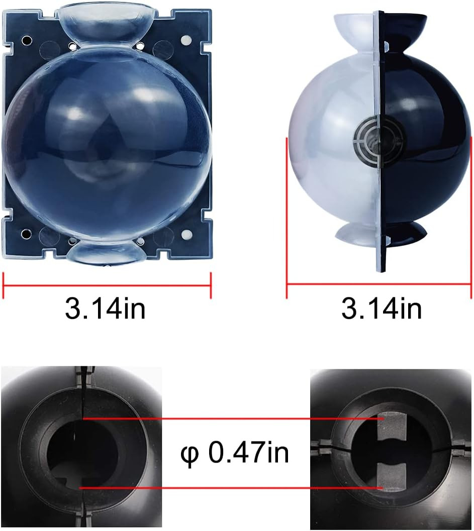 10 PCS Air Layering Propagation Kit with Zip Ties, Reusable Half Transparent Gra gallery