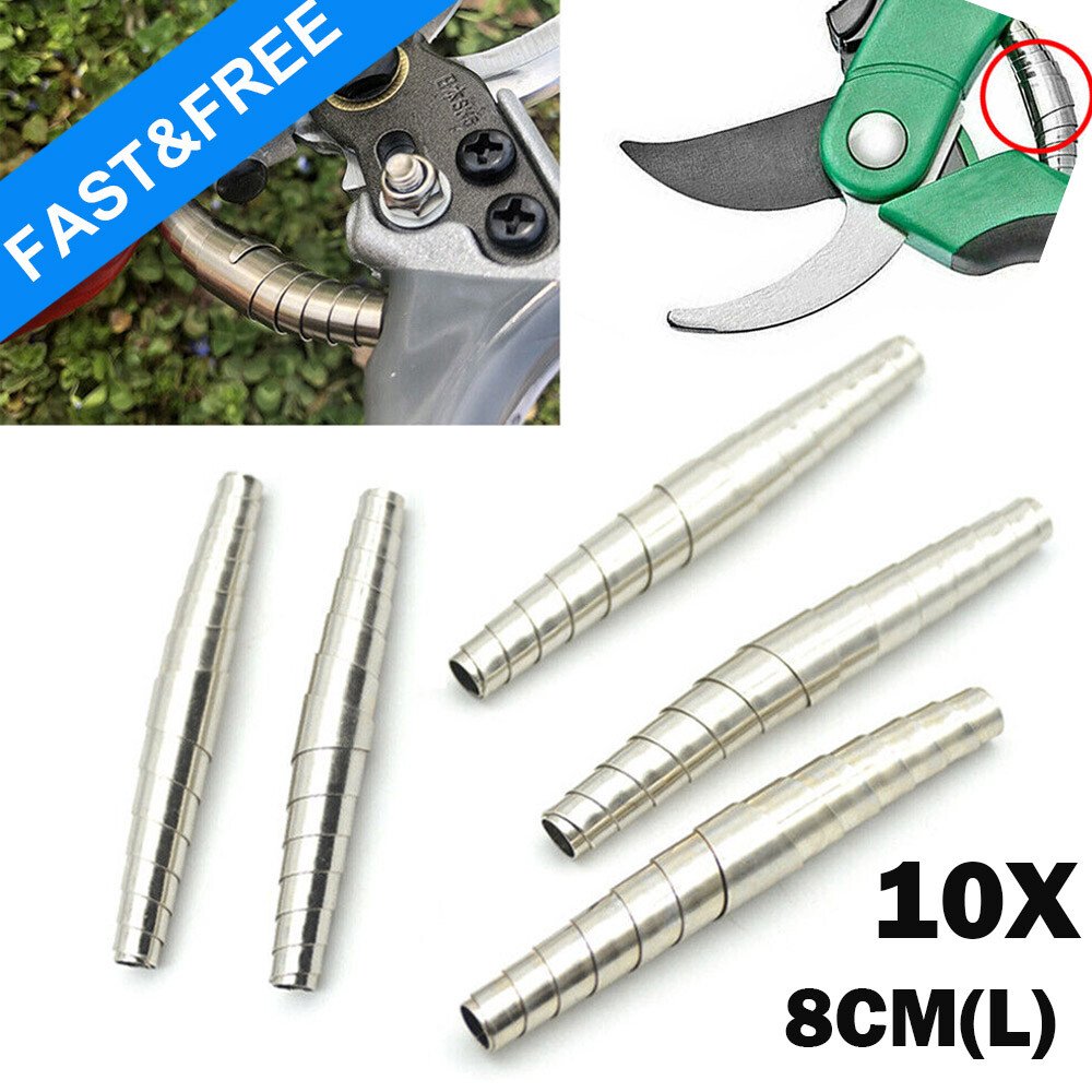 10XPruner Replacement Spring Stainless Steel For Garden Secateurs Pruner 8CM NEW
