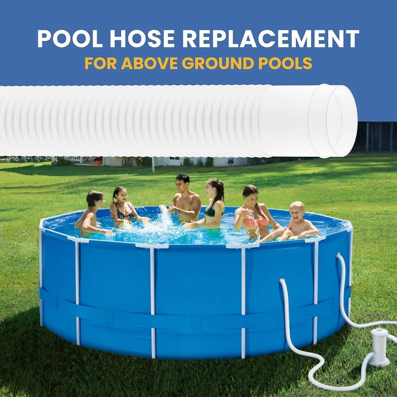 1.5" X 2' Plastic Return Suction Pool Hose Replacement for Summer Waves SFX1000 gallery