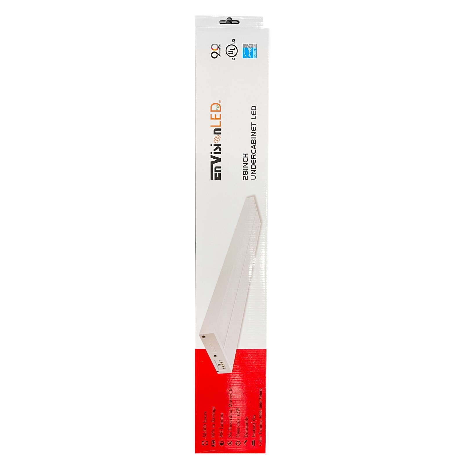 EnVision LED 22 Inch Under Cabinet Dimmable LED 10W 750 Lumens, 30K,40K, 50K 1PC gallery